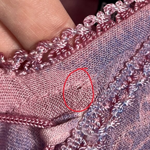 Pacific Batik Womens Fairycore Coverup Dress OS Purple Butterfly Vacation Resort - Picture 10 of 13